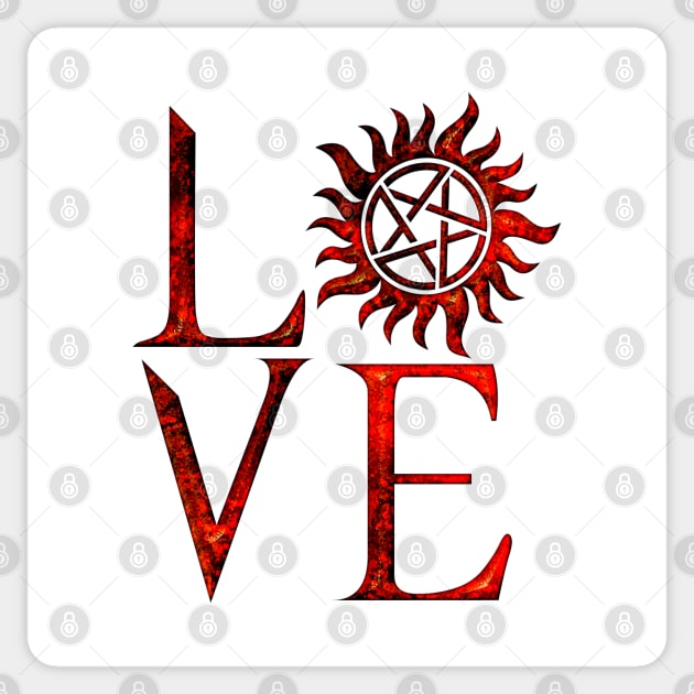 LOVE SPN Sticker by GreatSeries